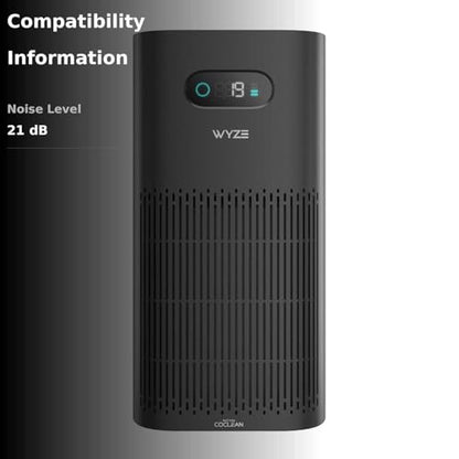 Wyze Air Purifier with Wildfire Filter (Special) for Living Room Kitchen HEPA 13 21db Quiet