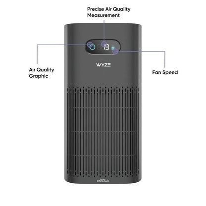 Wyze Air Purifier with Wildfire Filter (Special) for Living Room Kitchen HEPA 13 21db Quiet