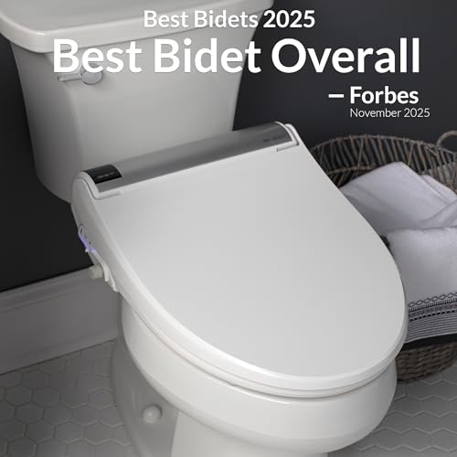 Bio Bidet BB2000 Bliss Electric Bidet Toilet Seat, Warm Water with Air Dryer