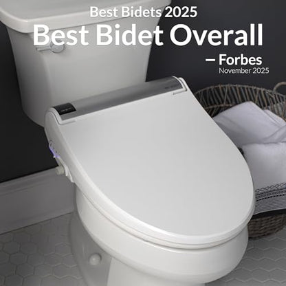 Bio Bidet BB2000 Bliss Electric Bidet Toilet Seat, Warm Water with Air Dryer