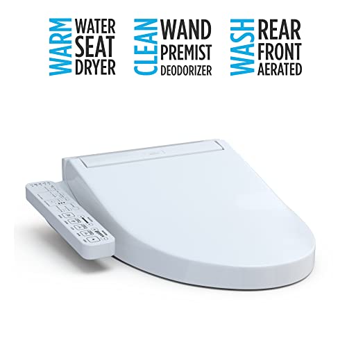 TOTO® WASHLET® C2 Electronic Bidet Toilet Seat with PREMIST