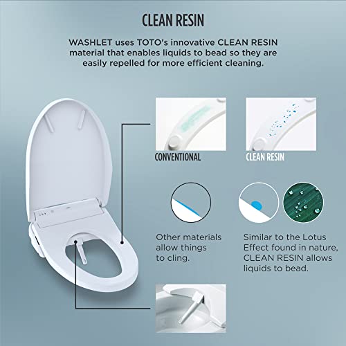 TOTO® WASHLET® C2 Electronic Bidet Toilet Seat with PREMIST