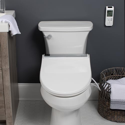 Bio Bidet BB2000 Bliss Electric Bidet Toilet Seat, Warm Water with Air Dryer