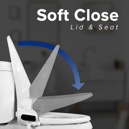 SmartBidet® SB-1000WE Electric Smart Bidet™ Toilet Seat with Heated Seat