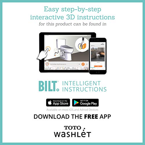 TOTO® WASHLET® C2 Electronic Bidet Toilet Seat with PREMIST