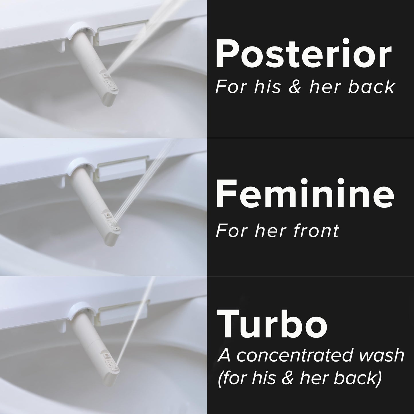 SmartBidet® SB-1000WE Electric Smart Bidet™ Toilet Seat with Heated Seat